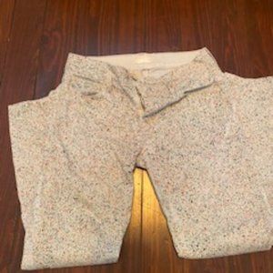 MOTHER THE VAMP PAINT SPLATTER JEANS